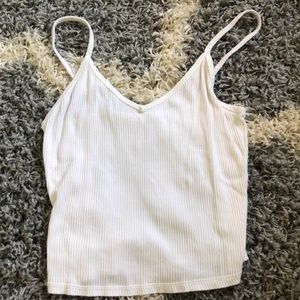 White crop top